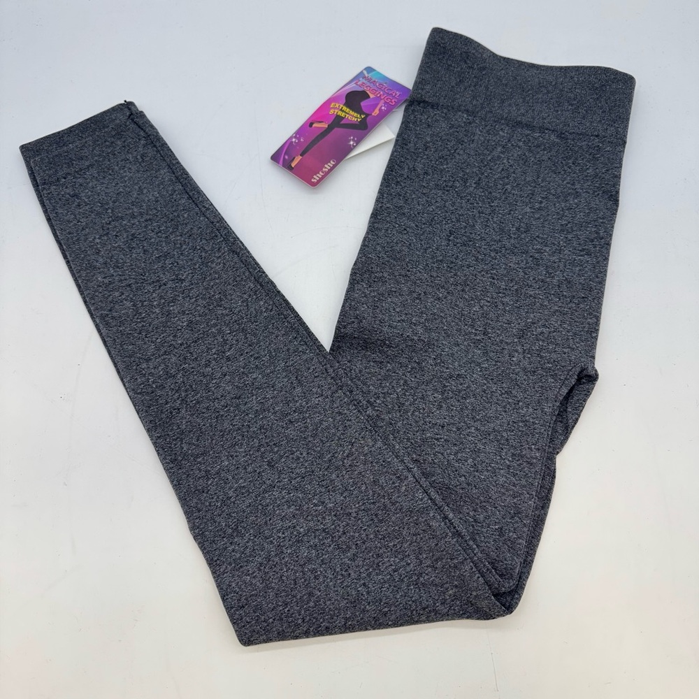 Shosho Magic Leggings Women’s L/XL – High Rise – Extremely Stretchy – New